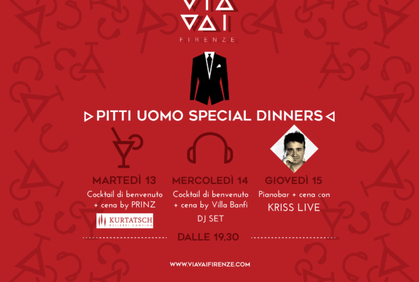 pitti uomo via vai firenze cena